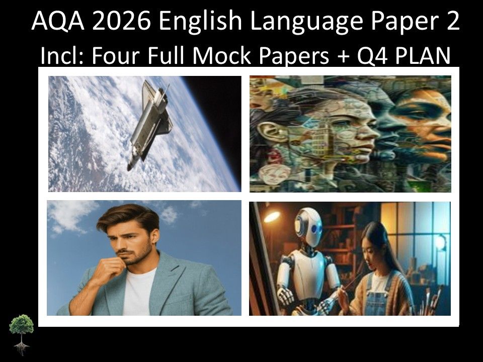 Four AQA 2026 GCSE English Language Paper 2 Mocks | Q4 Plan