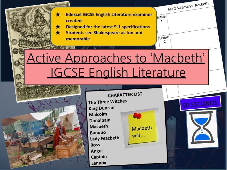 MACBETH IGCSE SCHEME OF WORK