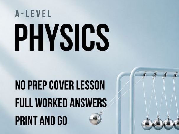 KS5 / A-Level Physics Cover Lesson: Planetary Orbits & Gravitational Potential (No Prep)