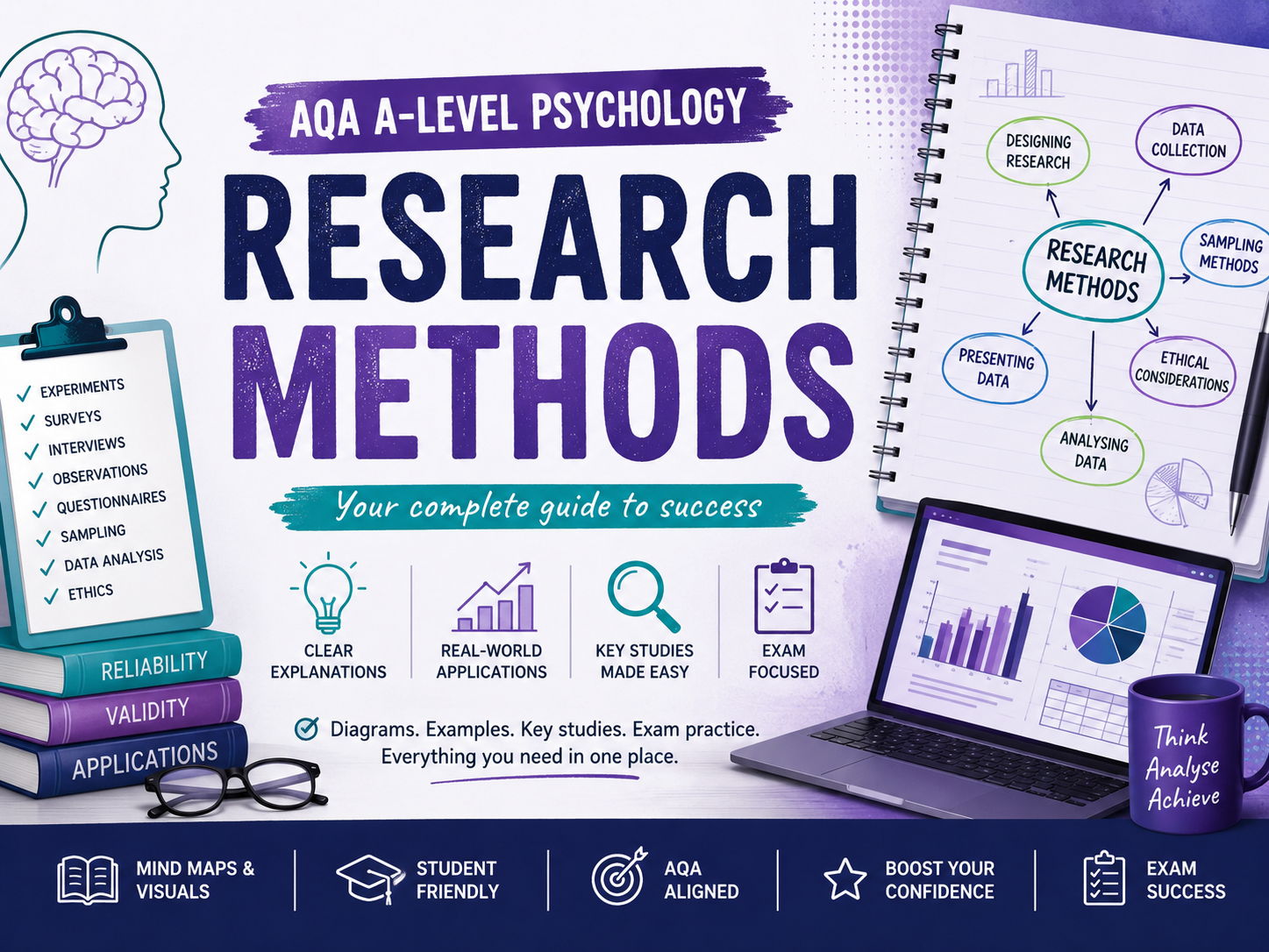 AQA Research Methods Bundle