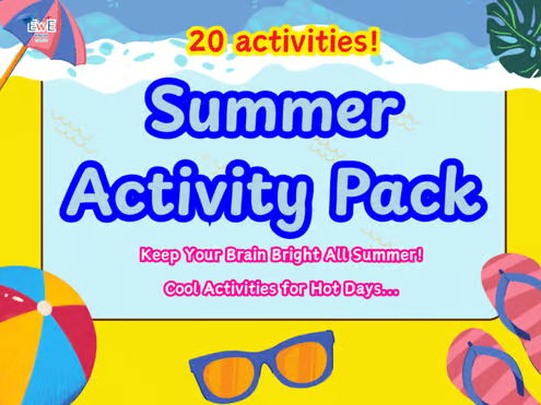 Summer Activity Pack! Creative Writing, Reading Activity Pack | KS1/KS2 | Year 3-8