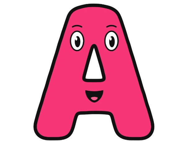 Pink Character Display Lettering Pack - Uppercase A–Z