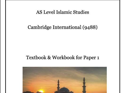 AS Islamic Studies Cambridge - Section A booklet