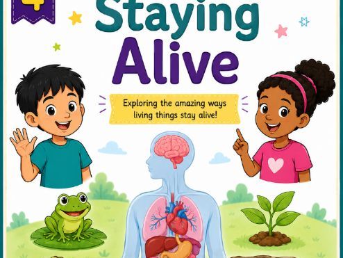 Grade 3 Science — Staying Alive | Printable Science Workbook