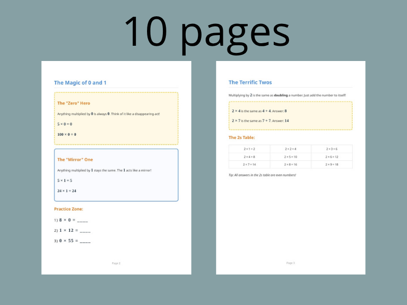 Multiplication Made Easy! A Fun Guide to Mastering Numbers