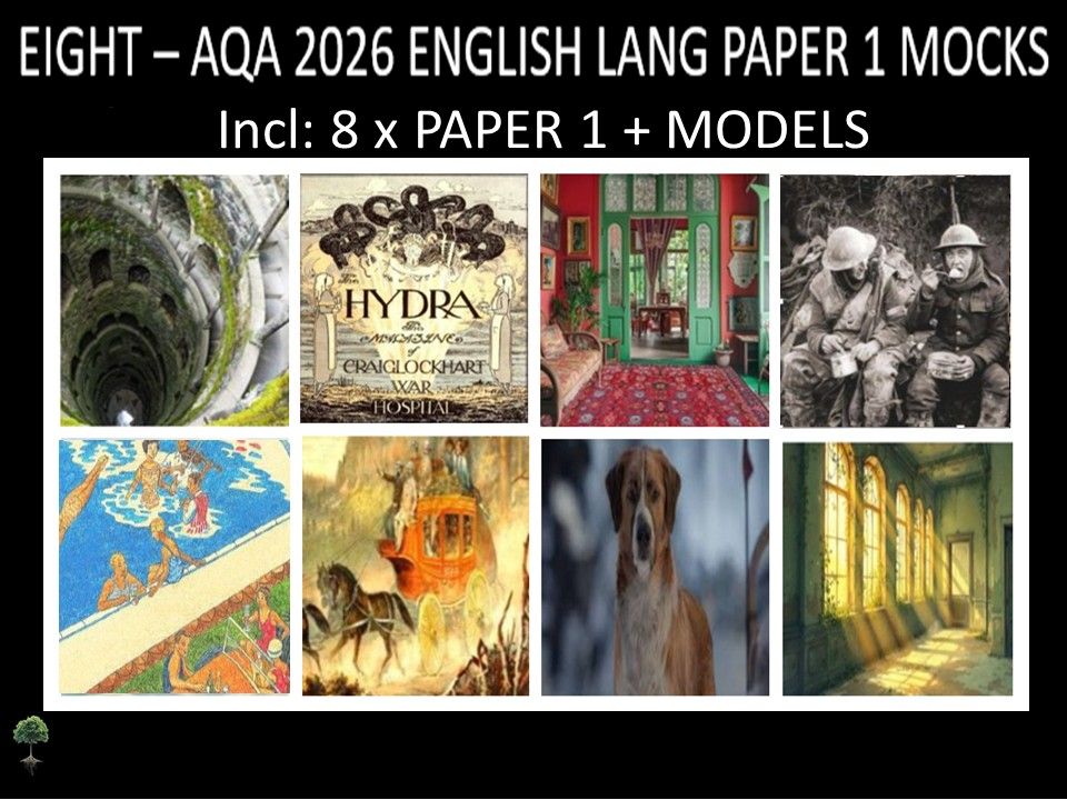 EIGHT - AQA PAPER 1 | 2026 FULL MOCKS | MODELS