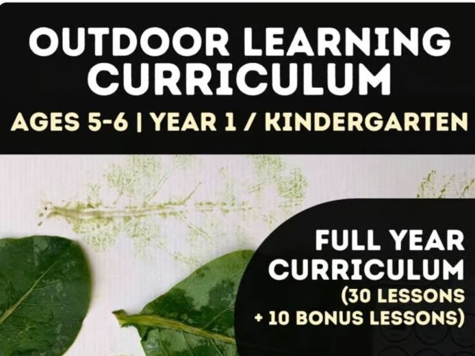 Outdoor Learning Scheme of Work | Year 1
