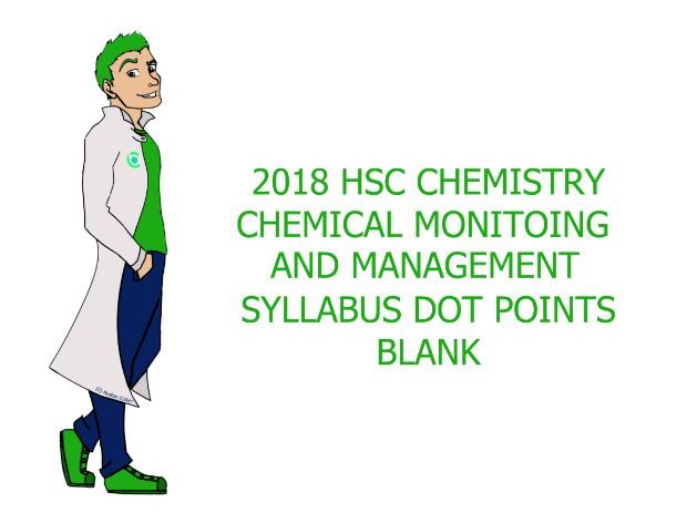 Dot Point Chemistry Hsc Pdf