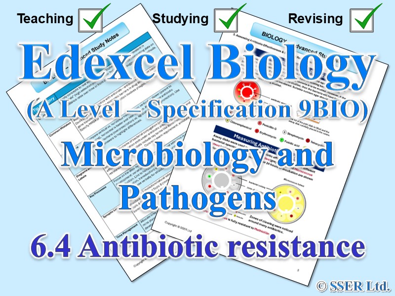 BIOA_EDX Topic Notes: 6.4 Antibiotic resistance