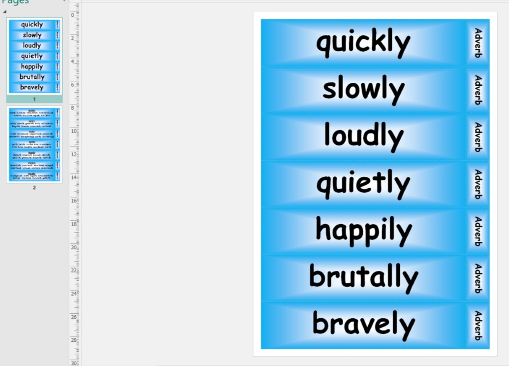 Better Adverbs Keyring