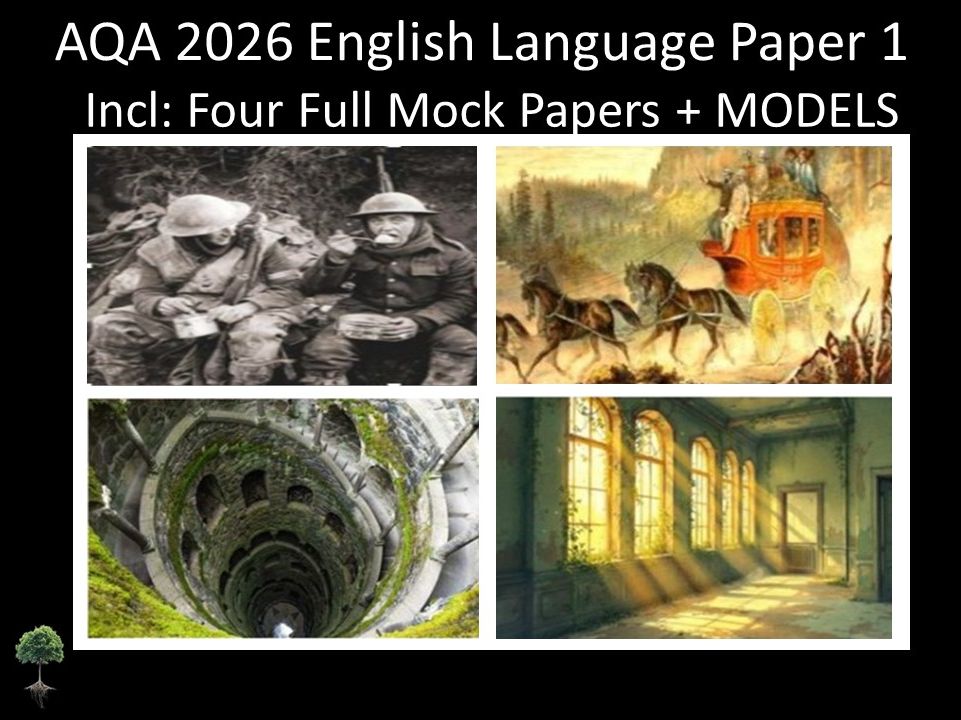 Four AQA 2026 English Language Paper 1 Mocks | Models