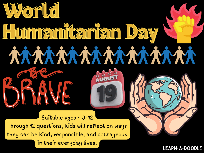 Be a Brave Helper: World Humanitarian Day Quiz for Kids (August 19th)