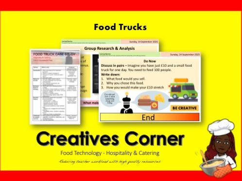 Food Trucks – Hospitality & Catering Unit 2 Prep