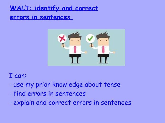 Changing Tenses