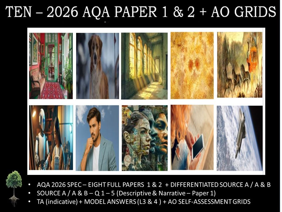 TEN - NEW PAPER 1 & 2 | 2026 FULL MOCK | + AO GRIDS
