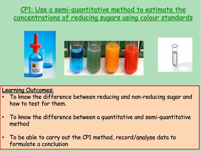 Edexcel IAL Biology Topic 1A - Lesson 5 - CP1 Practical Lesson