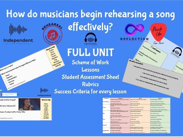 Progression-Led Curriculum - Band Skills Unit