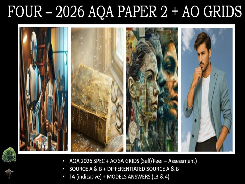 FOUR - AQA PAPER 2 | 2026 FULL MOCKS | AO GRIDS