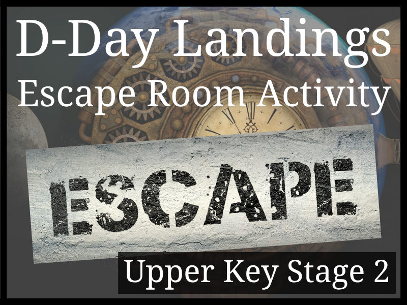 D-Day Landings Escape Room Activity