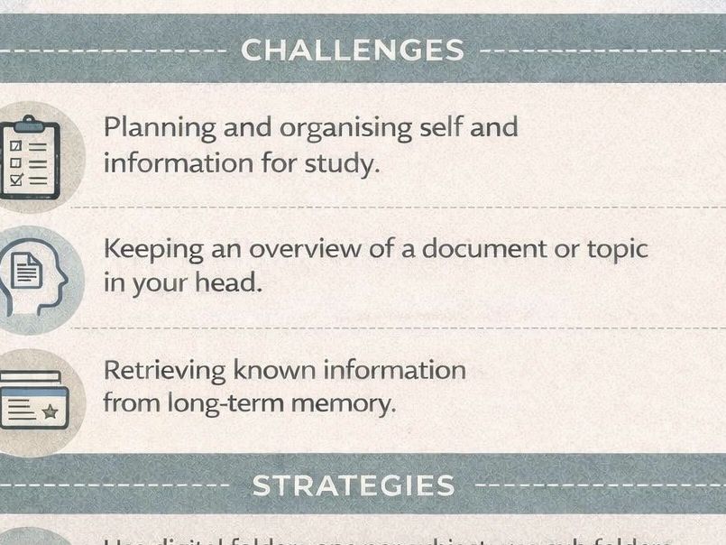 Working Memory Strategies: Impact on Study (Student Guide)