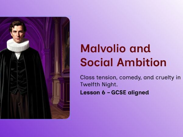 Twelfth Night – Lesson 6: Malvolio, Ambition & Comic Cruelty