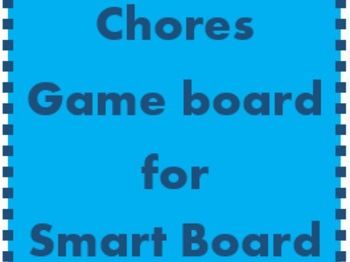 Chores Game Board for Smartboard
