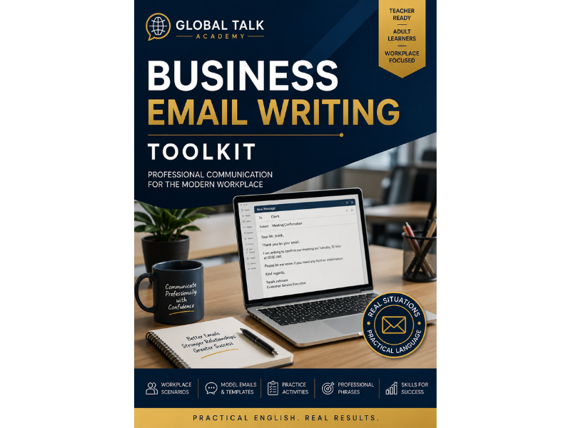 Business Email Writing Toolkit | ESL
