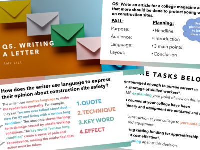 GCSE English Construction Mega Bundle