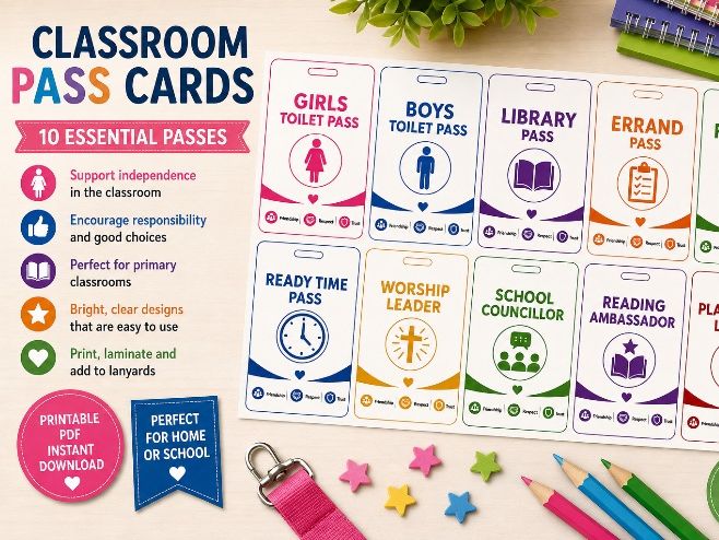 School Responsibility Badges (download)