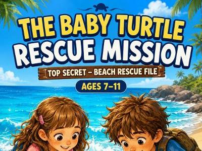 THE BABY TURTLE RESCUE MISSION