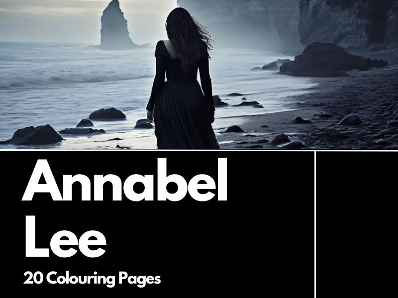 Annabel Lee 20 Colouring Pages