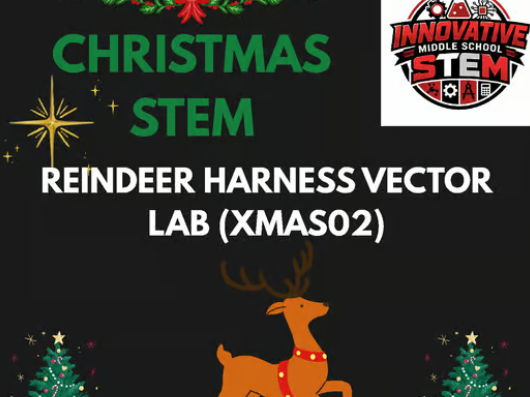 Reindeer Harness Force Vectors XMAS02