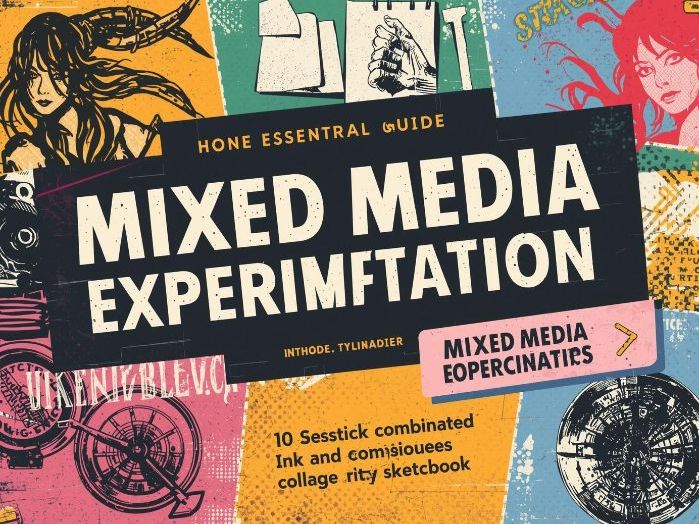 Mixed Media Experimentation Guide | 10 Creative Techniques & Sketchbook Tips