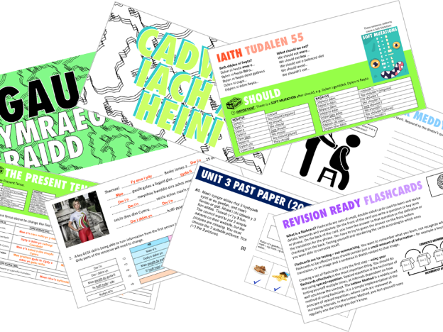 TGAU Cymraeg Craidd: PowerPoint ‘Cadw'n Iach a Heini’/GCSE Core Welsh: ‘Keeping Fit...’ PowerPoint