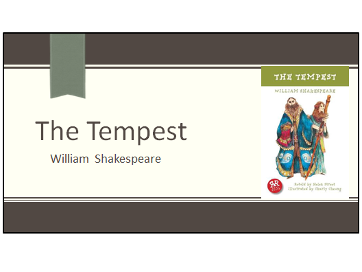 UKS2 English Unit: The Tempest Shakespeare