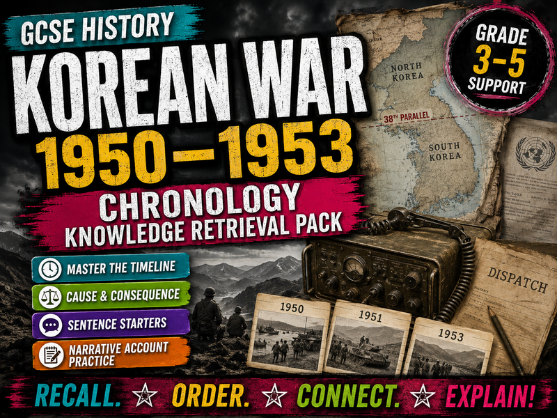 GCSE History - Conflict and Tension in Asia 1950-1953