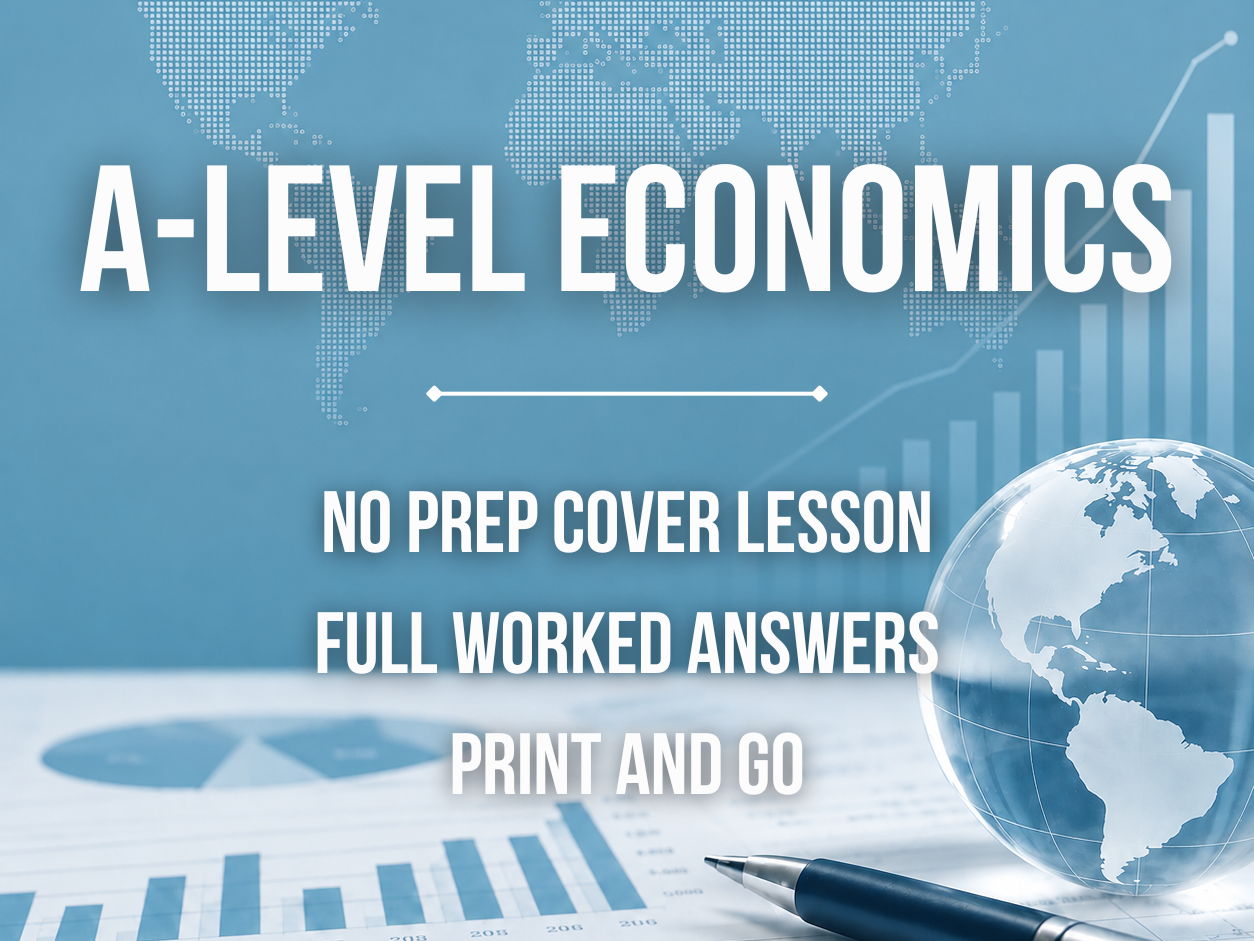 KS5 Economics (A-Level) Cover Lesson (Unit 2): Micro - Firm Costs & Perfect Competition(No Prep)