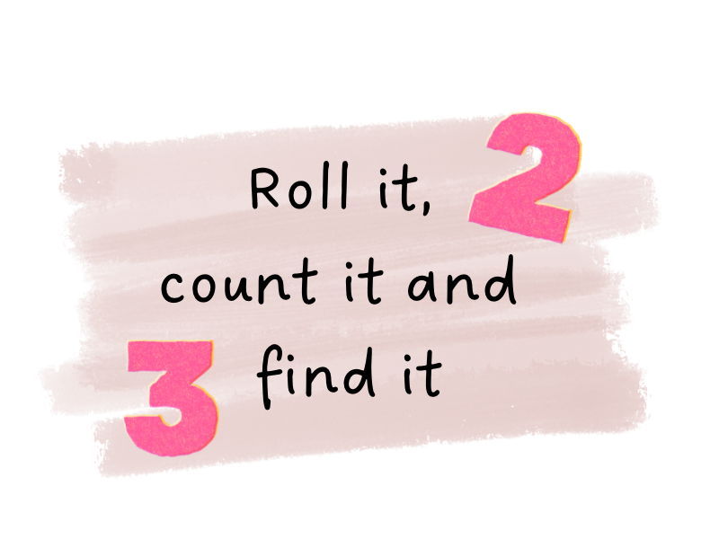 Roll it, count it, find it