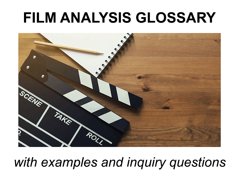 Film Analysis Glossary Teaching Resources