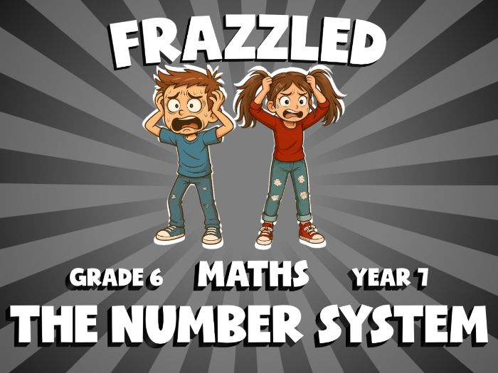 The Number System FRAZZLED Maths Game | No-Prep Year 7 Review Activity