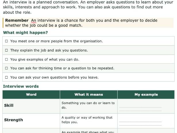 Future Ready Interview Practice Workbook | Job Interview Preparation and Mock Interview Activities