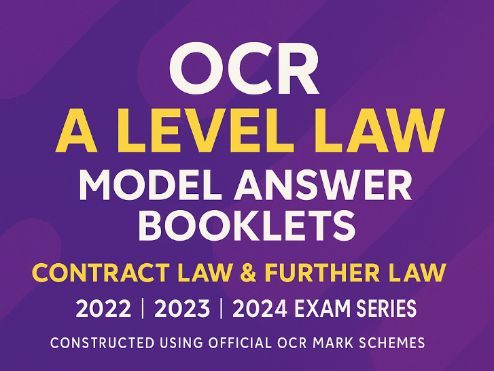 OCR Law - Paper 4 Model Answers (2022-2024 Papers)