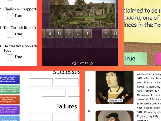 Perkin Warbeck: Activities and Information Pack