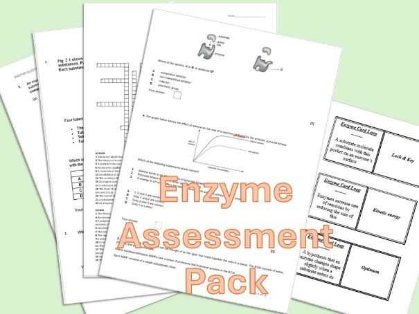 Complete A-Level Biology Assessment & Activity Pack: Enzymes Topic