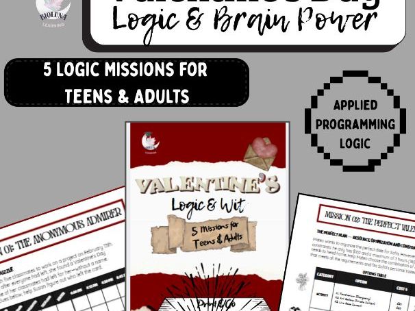 Valentine's Day Logic Puzzles for Teens
