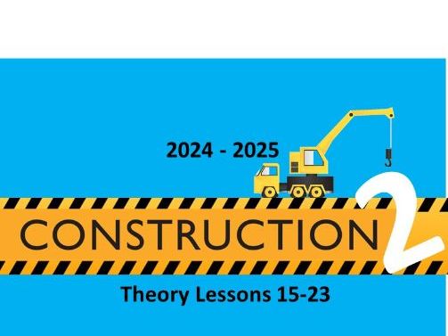 Educas WJEC Construction Constructing the built environment Booklet 2 Knowledge organiser bundle