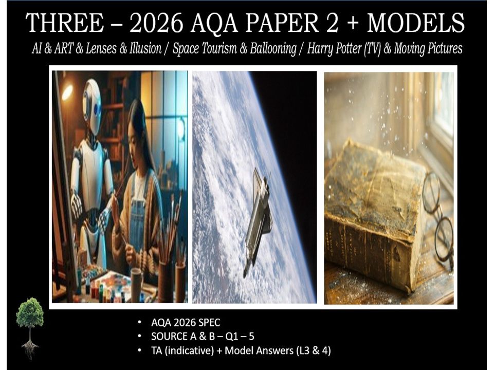 THREE - AQA PAPER 2 | 2026 FULL MOCKS | MODELS