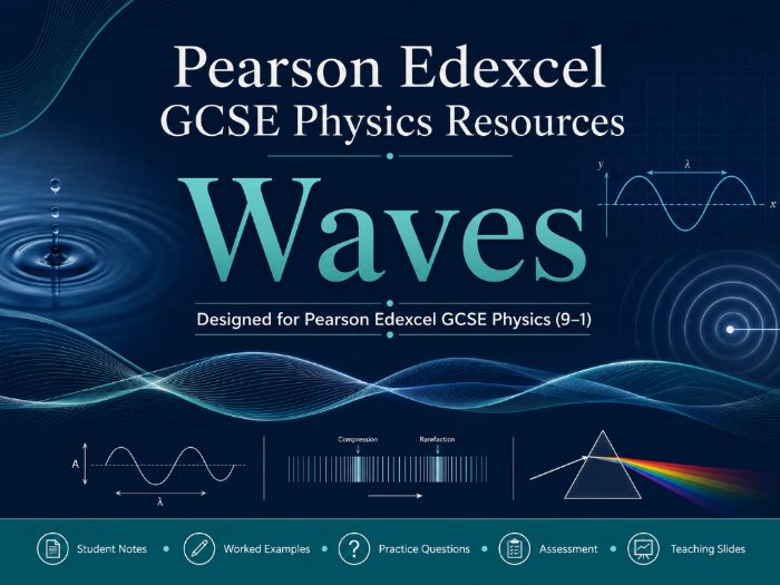 3a - Waves: Properties, Behaviour and Applications Pack - Physics GCSE Pearson Edexcel