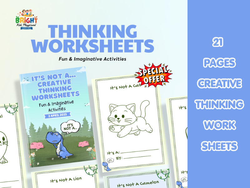 It’s Not A… Creative Thinking Worksheets | 21 Divergent & Imagination ...