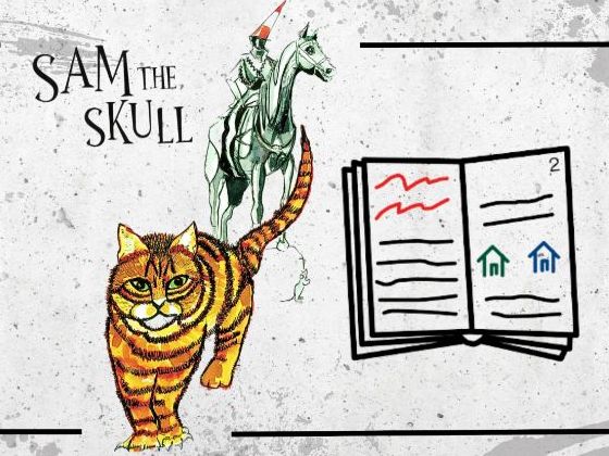 Sam the Skull Sensory Story - Scottish Stories